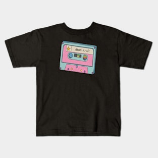 Vintage Cassette Tape Atomkraft Kids T-Shirt